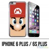 Coque iPhone 6 PLUS / 6S PLUS - Mario Face