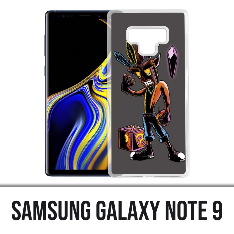 Coque Samsung Galaxy Note 9 - Crash Bandicoot Masque