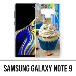 Coque Samsung Galaxy Note 9 - Cupcake Bleu