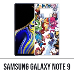 Custodia Samsung Galaxy Note 9 - Cute Marvel Heroes
