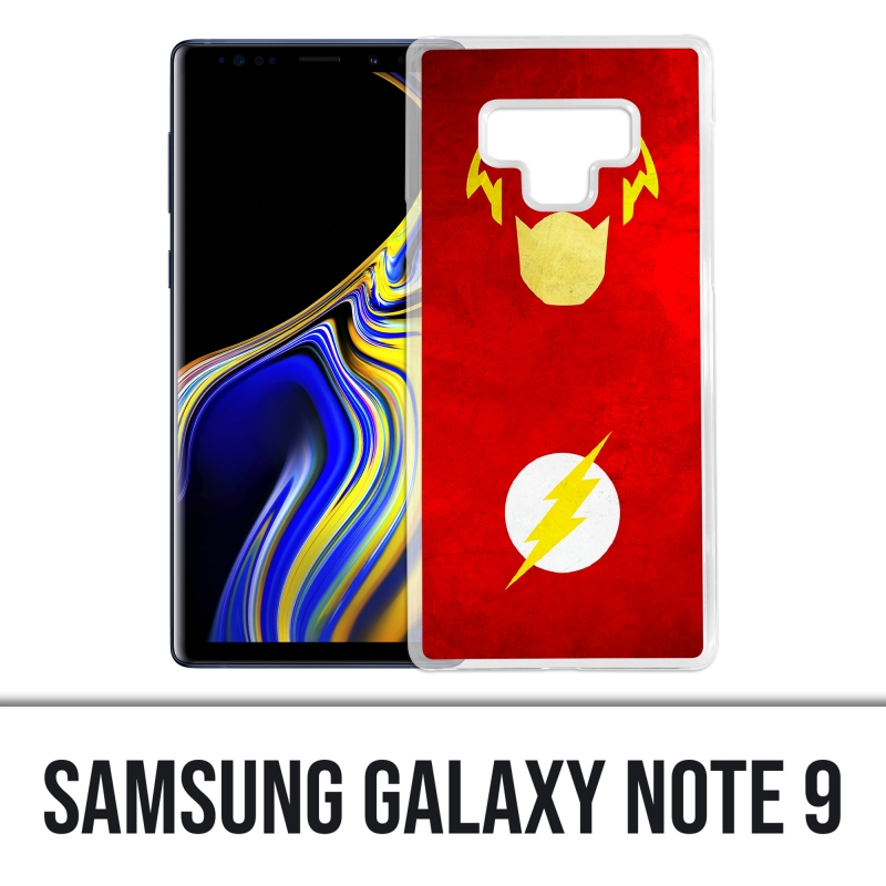 Custodia Samsung Galaxy Note 9 - Dc Comics Flash Art Design