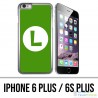 Custodia per iPhone 6 Plus / 6S Plus - Mario Logo Luigi