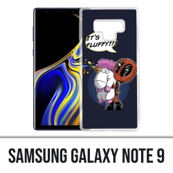 Samsung Galaxy Note 9 case - Deadpool Fluffy Unicorn