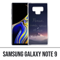 Coque Samsung Galaxy Note 9 - Disney Citation Pense Crois Reve