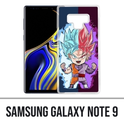 Coque Samsung Galaxy Note 9 - Dragon Ball Black Goku Cartoon