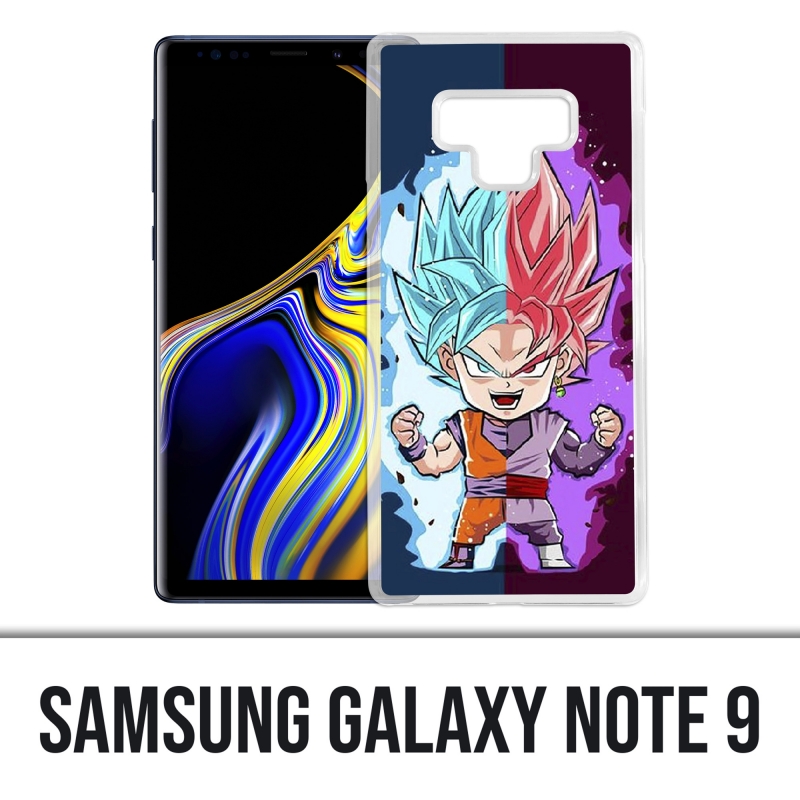 Samsung Galaxy Note 9 Case - Dragon Ball Black Goku Cartoon