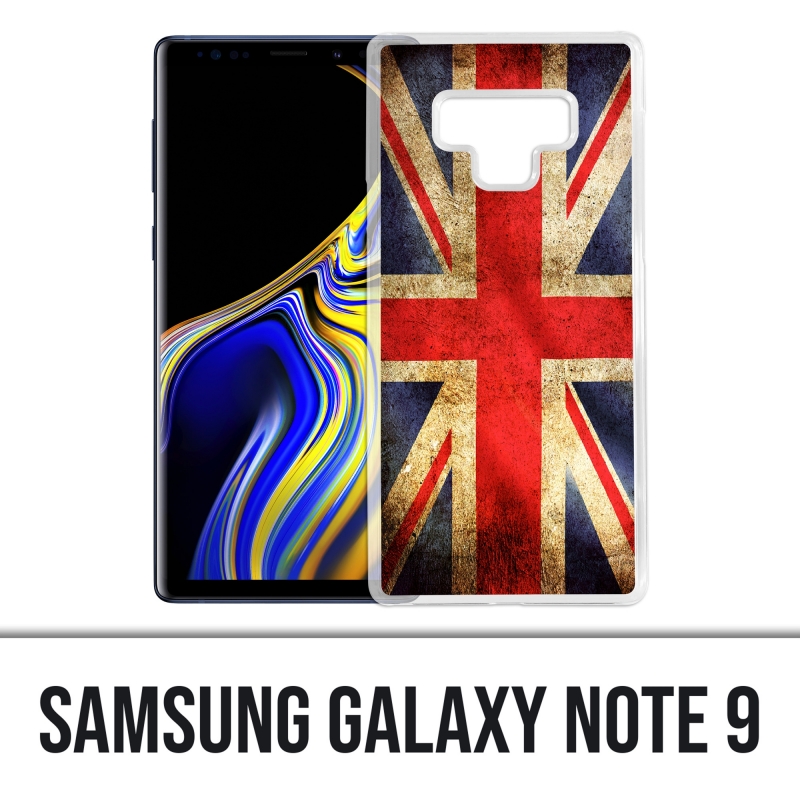 Custodia Samsung Galaxy Note 9 - Vintage Flag Uk