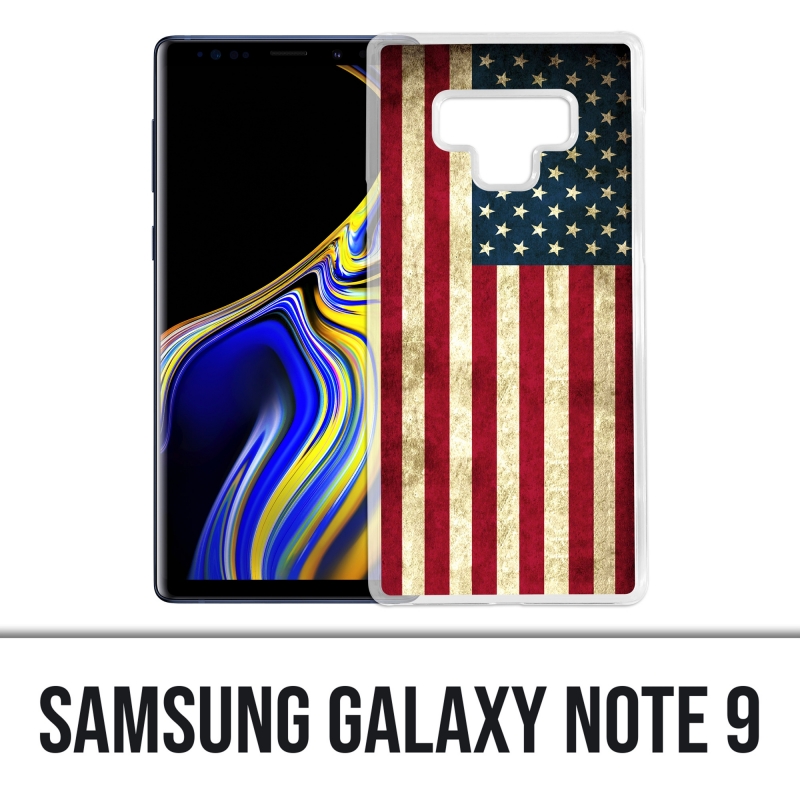 Samsung Galaxy Note 9 Case - USA Flagge