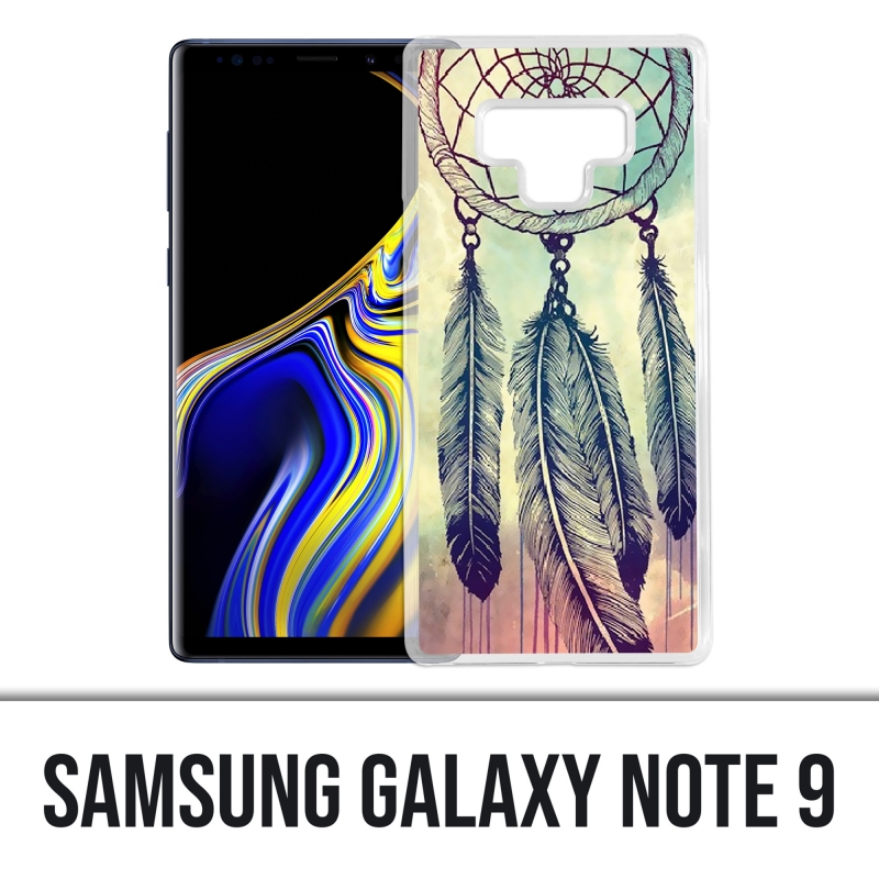 Samsung Galaxy Note 9 case - Dreamcatcher Feathers