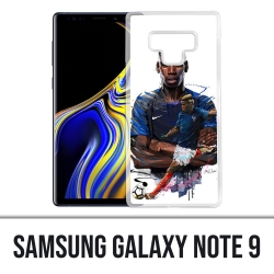 Custodia Samsung Galaxy Note 9 - Football France Pogba Drawing