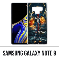 Coque Samsung Galaxy Note 9 - Football Psg Neymar Victoire