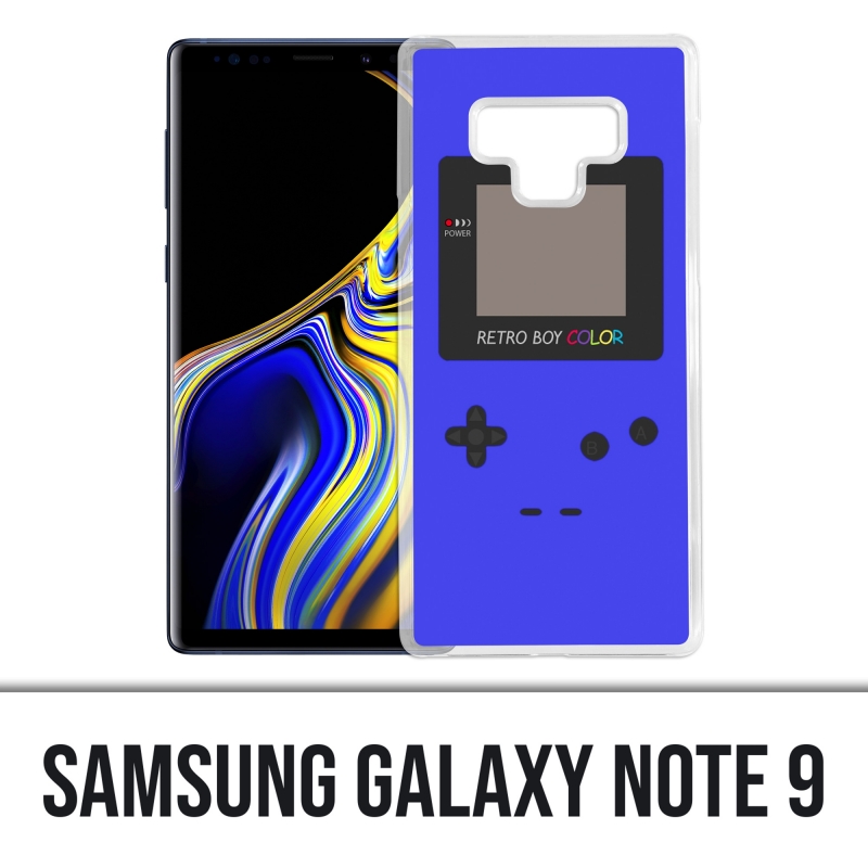 Samsung Galaxy Note 9 case - Game Boy Color Blue