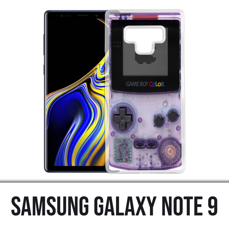 Samsung Galaxy Note 9 Case - Game Boy Farbe Violett