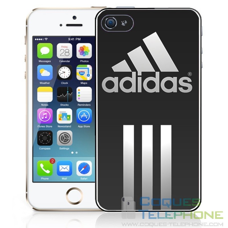 acumular Derechos de autor apoyo Funda para teléfono Adidas - Logo Modele iPhone 11