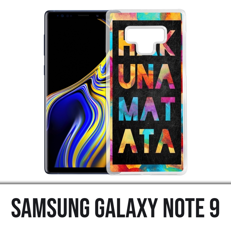 Coque Samsung Galaxy Note 9 - Hakuna Mattata