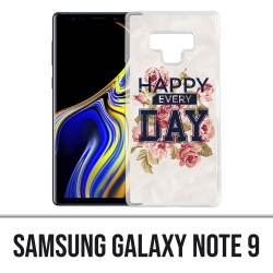 Custodia Samsung Galaxy Note 9 - Happy Every Days Roses