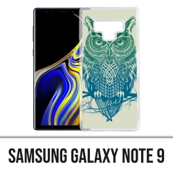 Coque Samsung Galaxy Note 9 - Hibou Abstrait