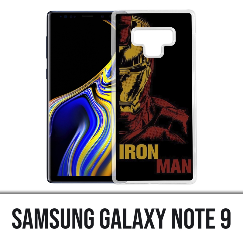Custodia Samsung Galaxy Note 9 - Iron Man Comics