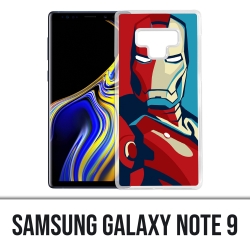 Coque Samsung Galaxy Note 9 - Iron Man Design Affiche