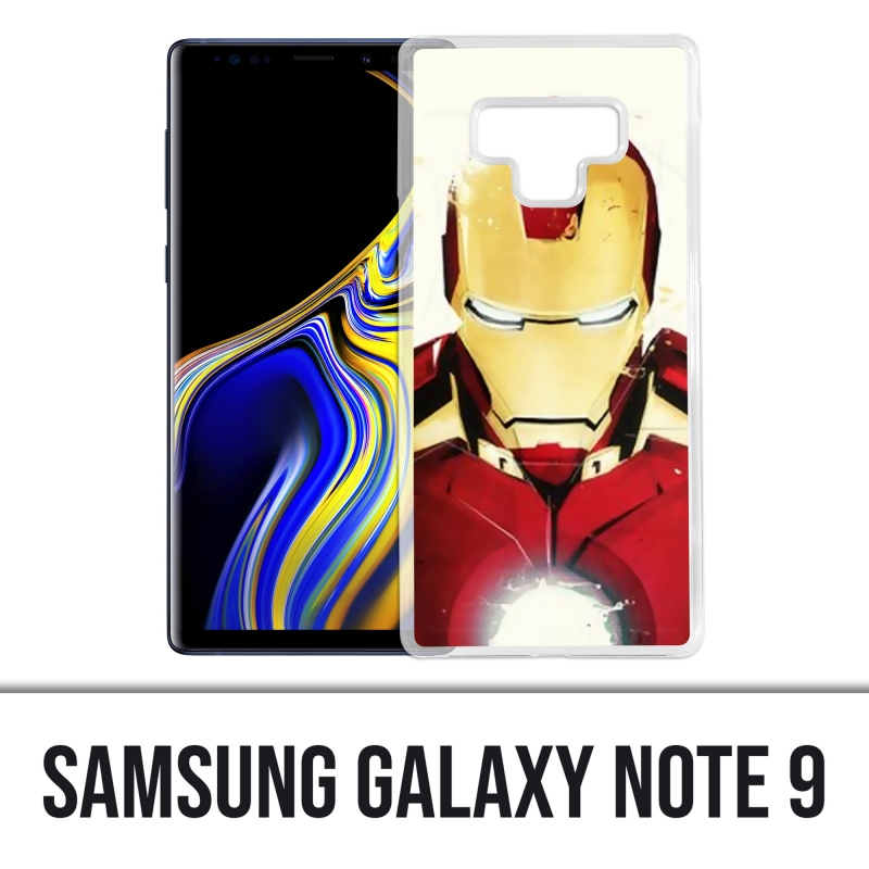 Samsung Galaxy Note 9 case - Iron Man Paintart