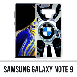 Samsung Galaxy Note 9 cover - Bmw Chrome rim