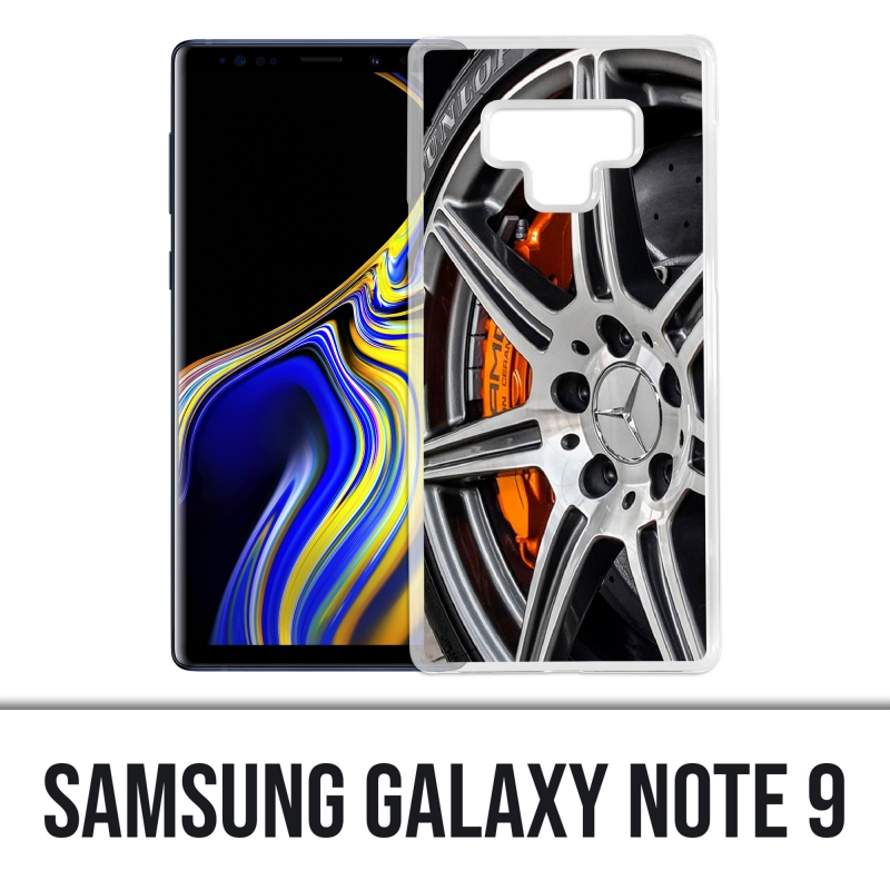 Funda Samsung Galaxy Note 9 - llanta Mercedes Amg