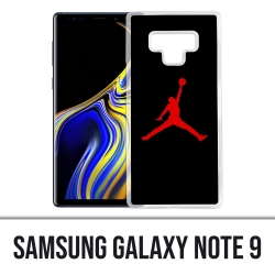 Coque Samsung Galaxy Note 9 - Jordan Basketball Logo Noir