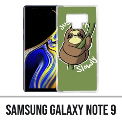 Custodia Samsung Galaxy Note 9: fallo lentamente