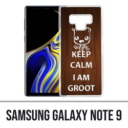 Coque Samsung Galaxy Note 9 - Keep Calm Groot