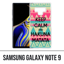 Samsung Galaxy Note 9 case - Keep Calm Hakuna Mattata