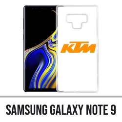 Samsung Galaxy Note 9 Case - Ktm Logo weißer Hintergrund