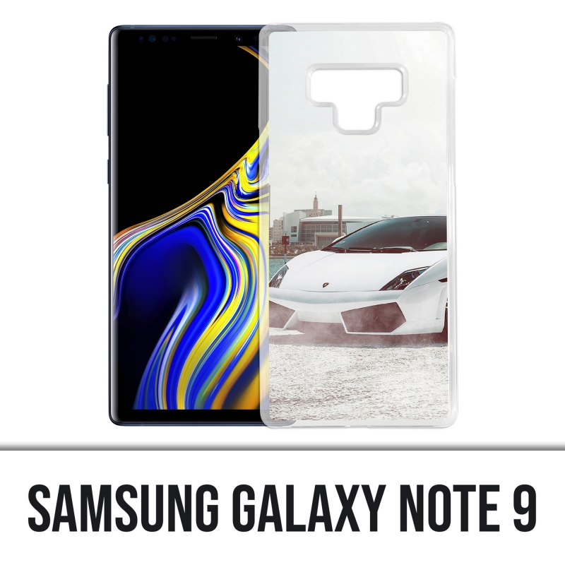 Coque Samsung Galaxy Note 9 - Lamborghini Voiture