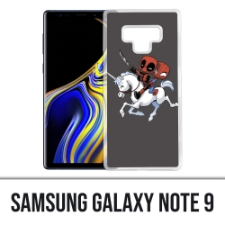 Coque Samsung Galaxy Note 9 - Licorne Deadpool Spiderman