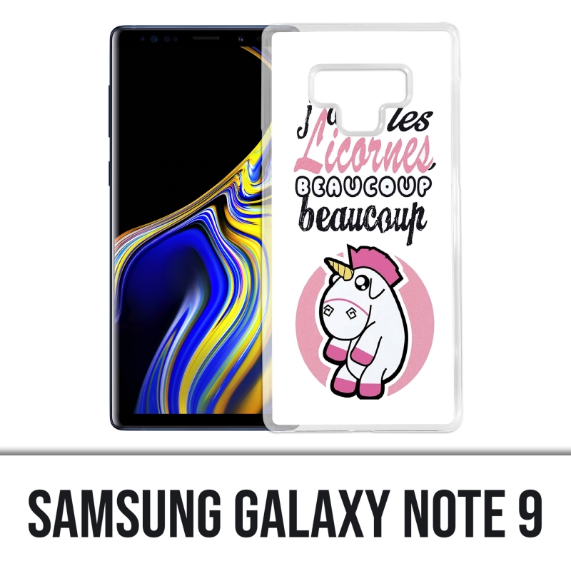 Custodia Samsung Galaxy Note 9 - Unicorni