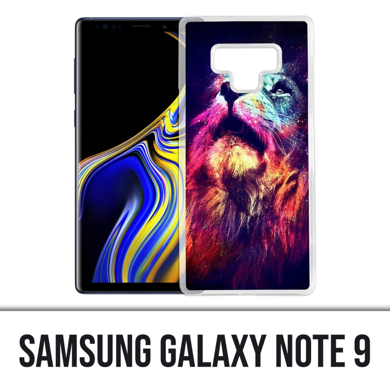 Coque Samsung Galaxy Note 9 - Lion Galaxie
