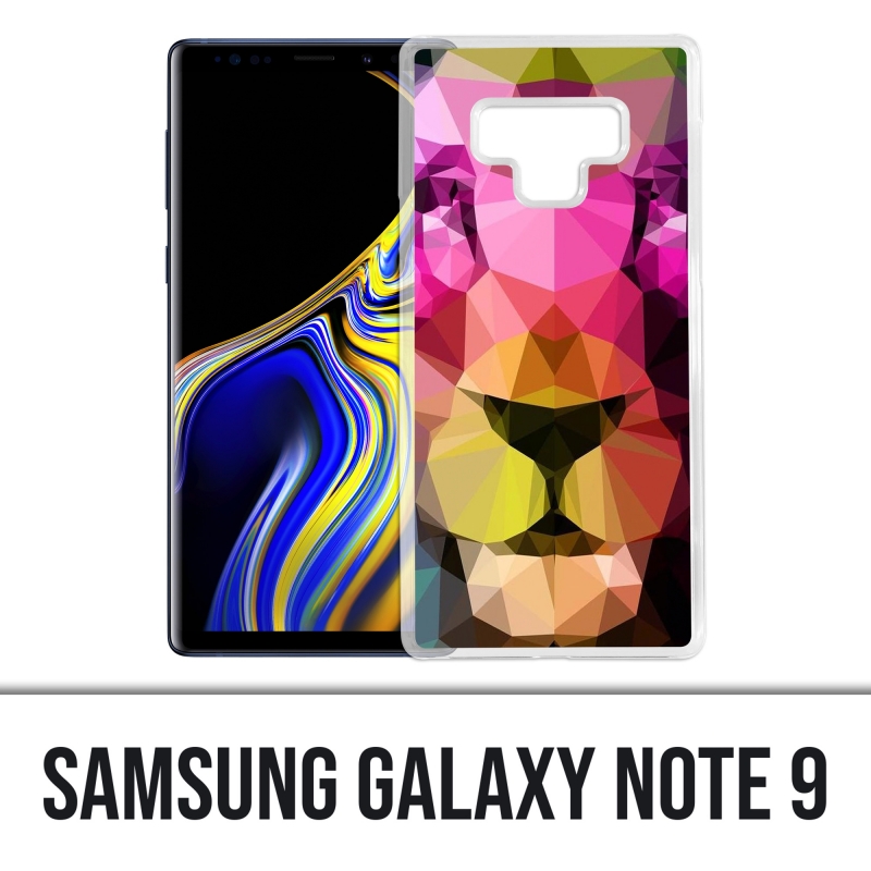 Coque Samsung Galaxy Note 9 - Lion Geometrique