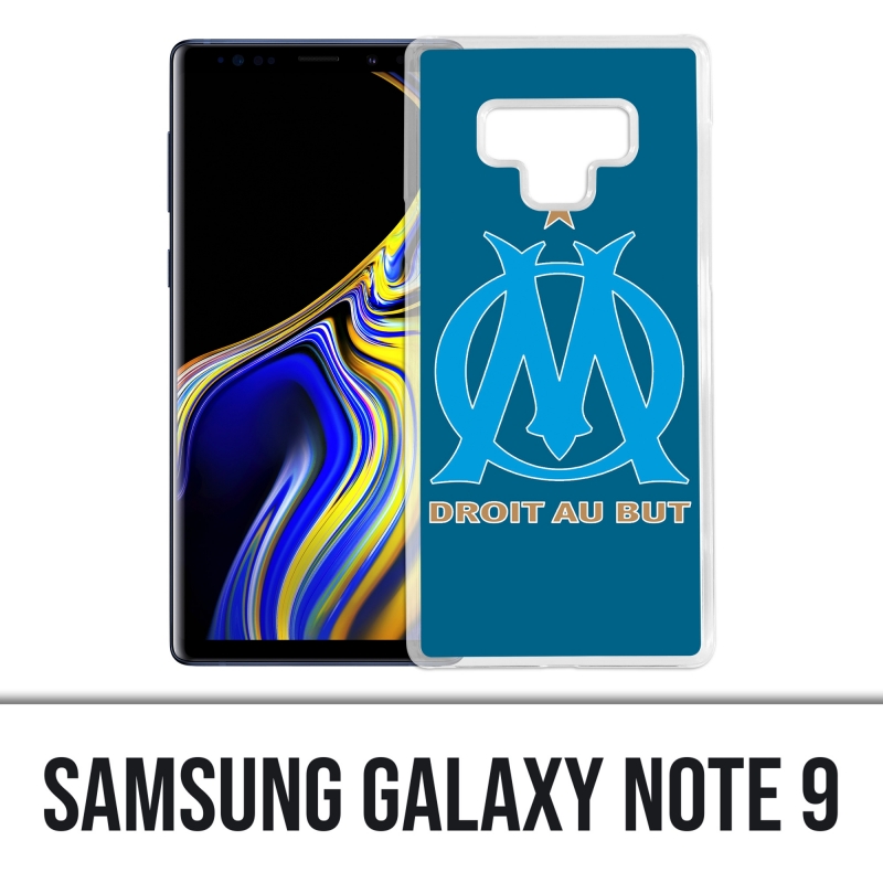 Samsung Galaxy Note 9 case - Om Marseille Logo Big Blue Background