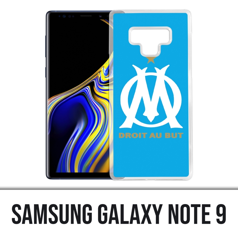 Custodia Samsung Galaxy Note 9 - Logo Om Marsiglia blu