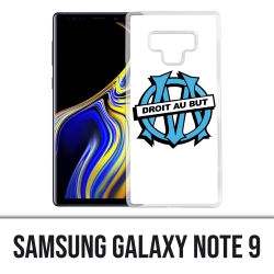 Coque Samsung Galaxy Note 9 - Logo Om Marseille Droit Au But