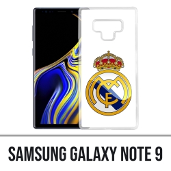 Custodia Samsung Galaxy Note 9 - logo Real Madrid