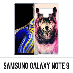 Samsung Galaxy Note 9 case - Triangle Wolf