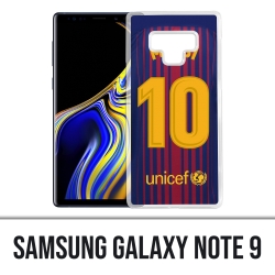 Coque Samsung Galaxy Note 9 - Messi Barcelone 10