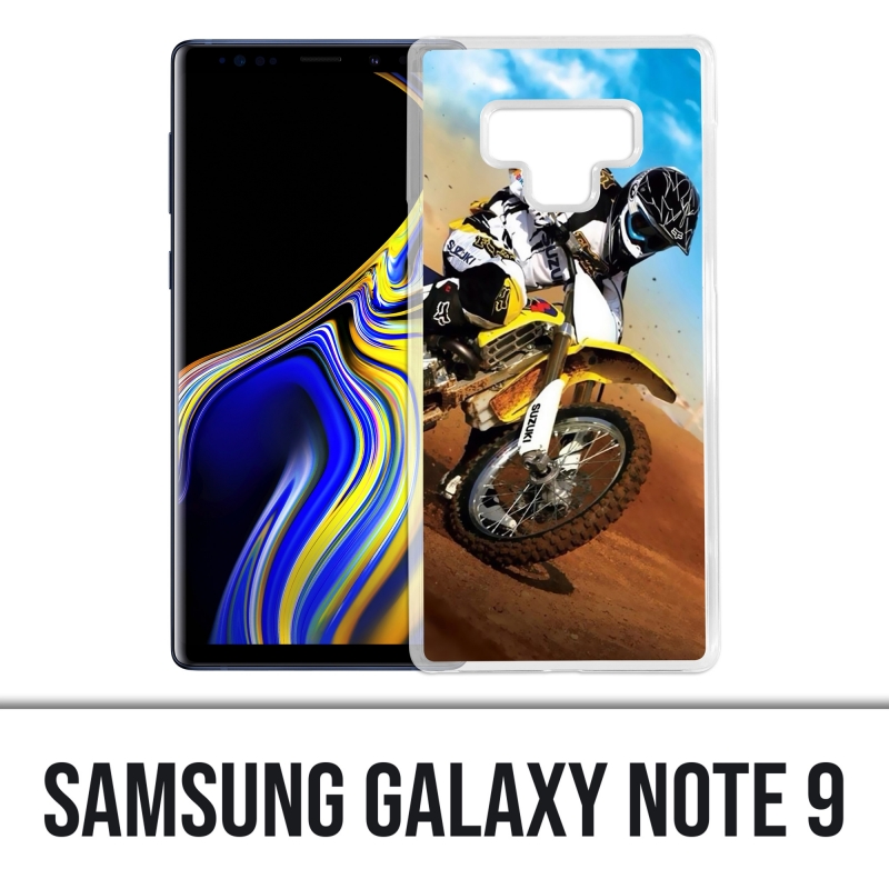 Coque Samsung Galaxy Note 9 - Motocross Sable