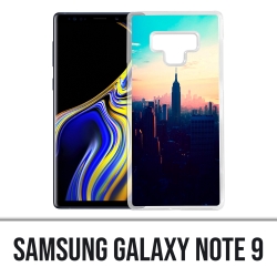 Samsung Galaxy Note 9 case - New York Sunrise