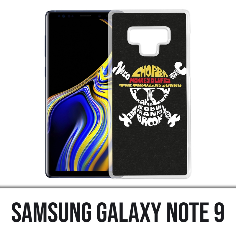 Samsung Galaxy Note 9 case - One Piece Name Logo