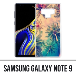 Coque Samsung Galaxy Note 9 - Palmiers