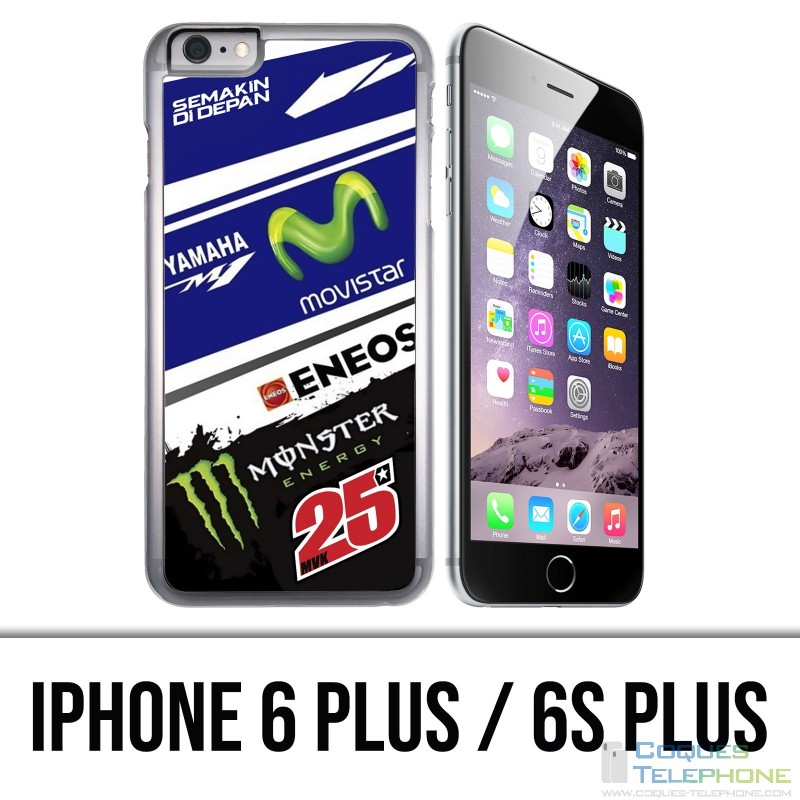 Custodia per iPhone 6 Plus / 6S Plus - Motogp M1 25 Vinales