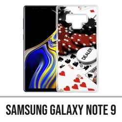 Samsung Galaxy Note 9 Hülle - Poker Dealer