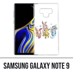 Coque Samsung Galaxy Note 9 - Pokémon Bébé Evoli Évolution