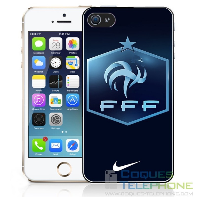 Coque téléphone FFF Nike - Logo